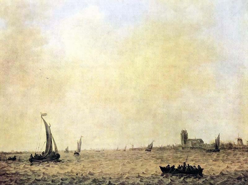 Jan van Goyen View of Dordrecht from the Oude Maas